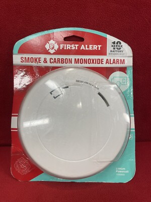 First Alert Slim Smoke & Carbon Monoxide Detector with Photelectric Sensor