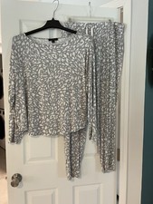 ANN TAYLOR SLEEP Pajama set In Grey - Size XL