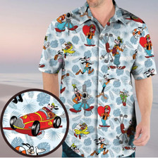 Goofy Be Mine Hawaiian Shirt, Disney Vacation Shirt, Retro Cartoon Beach Shirt