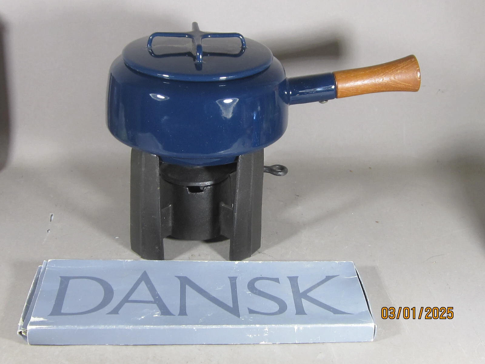 MCM Dansk Fondue Set / Dark Blue
Opens in a new window or tab
