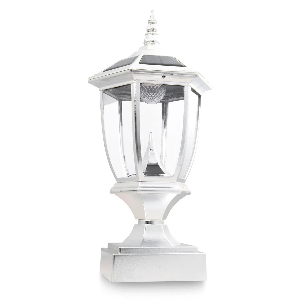 Уличный фонарь на солнечных батареях фонарь 6x6 светодиодная крышка для деки забор дорожка винил сад - Изображение 4 из 4