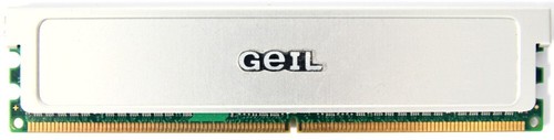 1GB GeIL DDR2-667 RAM PC2-5300U CL4 DIMM GX21GB5300X Heatspreader Memory Module