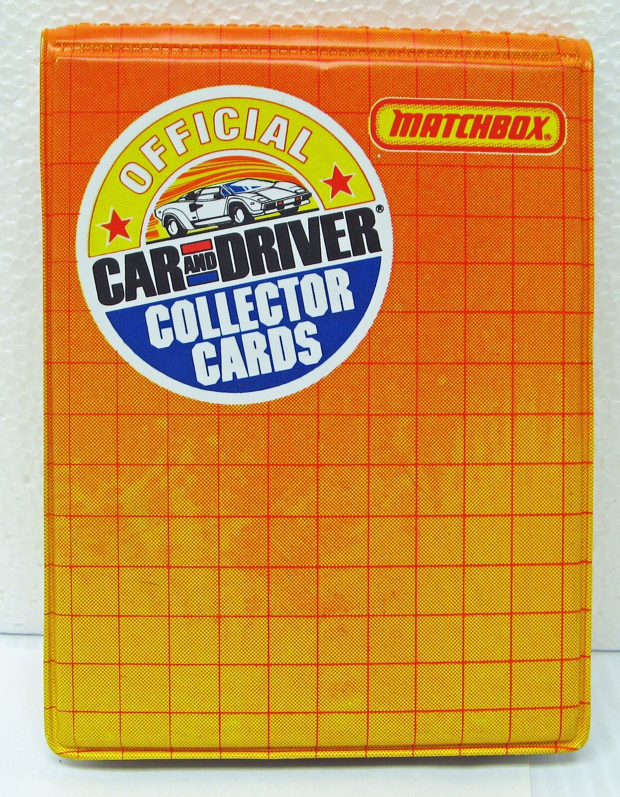 Car & Driver Collector 24 Card Album WITH 22 CARDS Matchbox M