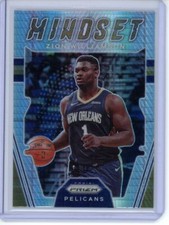 2021-22 Panini Prizm Zion Williamson Mindset Prizm Hyper #7 Pelicans