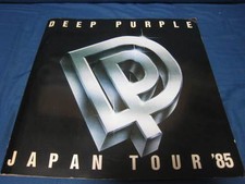 Deep Purple 1985 Japan Tour Book w Ticket Ritchie Blackmore Rainbow Program