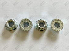 4 Ikea Nuts w/ Flange Part # 114254 1 Wrench Part 128632 - Nuts