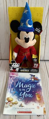 Disney Mickey Mouse Musical Sorcerer s Apprentice + Magic Is In You Book New