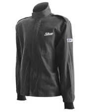 Zamp ZR-10 Black Single Layer Jacket Black Dirt Racing Suit