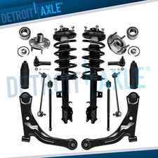 14pc Front Struts Lower Control Arms Sway Bars for 2008 2009 Ford Escape Mariner