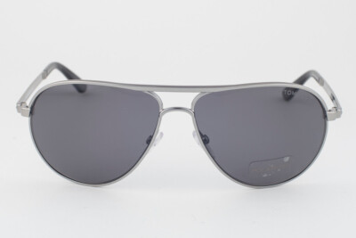 Tom Ford MARKO 144 14D Gunmetal / Gray Polarized Sunglasses TF144