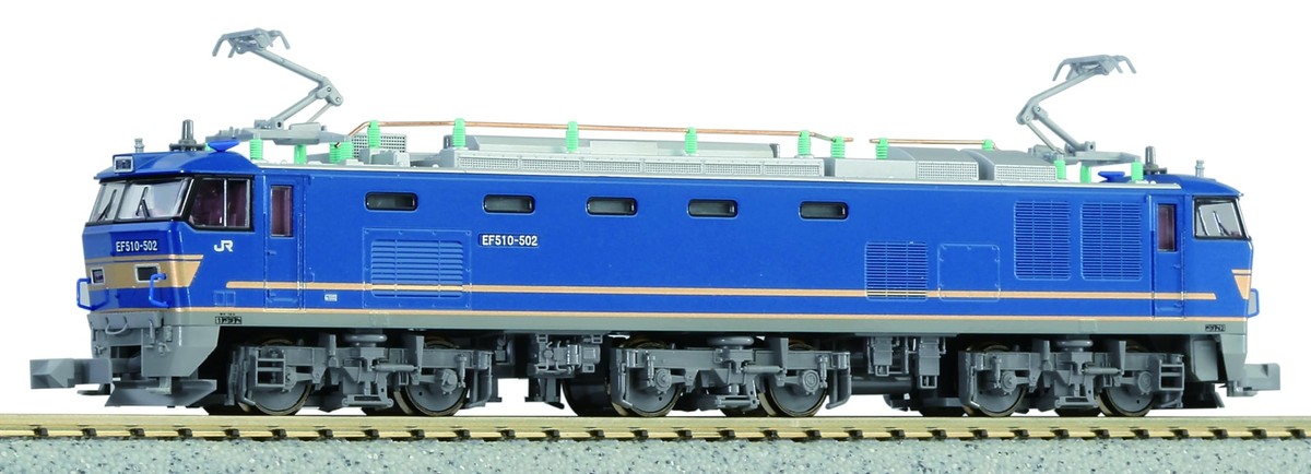 KATO　EF510 KATO N Gauge EF510 500 JR Freight Color Blue 3065-8 Model Electric