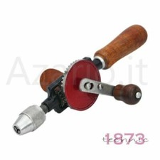 Hand Crank Drill Metal Goldsmith Wood 29cm Goldsmith Spindle