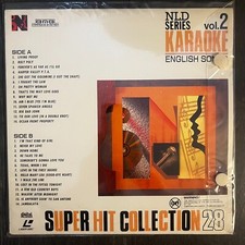 NLD SERIES ENGLISH SONGS KARAOKE Laserdisc Volume 2 - Super Hit 28 Songs NLD-2 