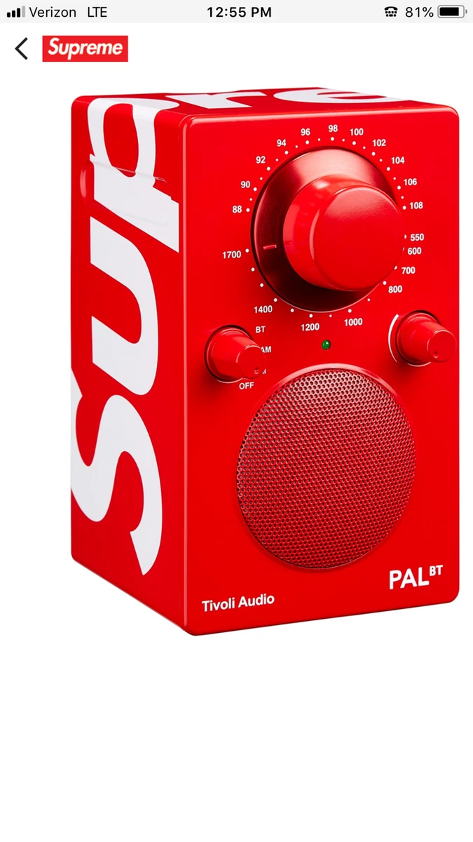 Gloss Red Supreme®/Tivoli® Pal BT Audio Bluetooth Speaker