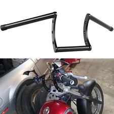 1" 25mm Motorcycle Drag Handlebars Black For Harley Sportster 883 1200 XL Iron