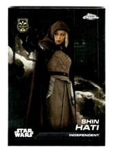 2024 Topps Chrome Star Wars Galaxy Card 6 Shin Hati Independent Debut