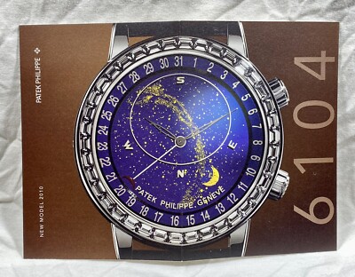 Patek Philippe Booklet 6104 Grand Complications Caliber 240 LU CL C 2010 OEM /
