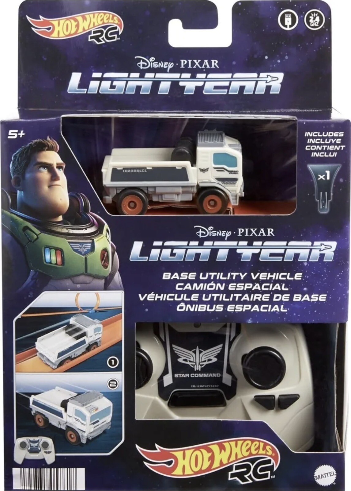 Hot Wheels RC Buzz LightYear Radio Controlled Truck 1/64 Scale Micro Wheelies! eBay