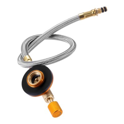 #ad #ad Camping Stove Butane Gas Adapter Stove Converter Connection Hose Connecter BBQ $11.12