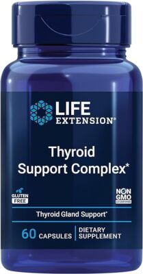 Thyroid Support Complex 60 caps Life Extension - Guggul/Ashwagandha/Tyrosine