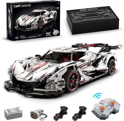 CADA C61053W - Gumpert Apollo IE RC V12 Hypercar Modell | 4.449 Teile, RC Modell NEU