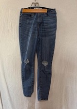 Signature Levi Strauss High Rise Super Skinny Jeans 10 30x30