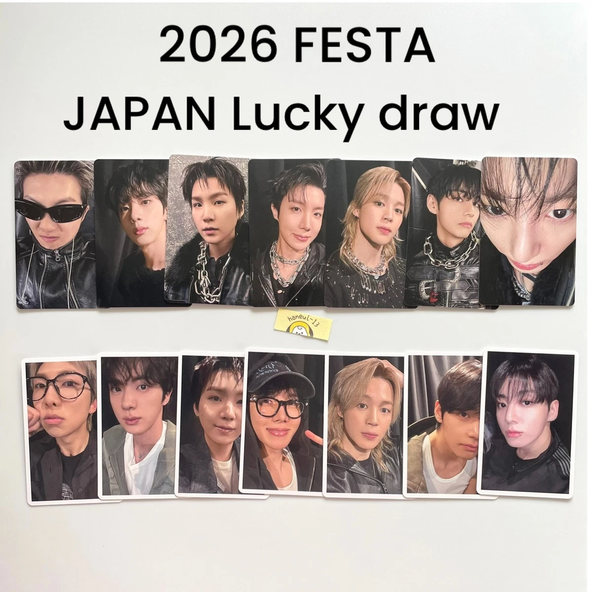 BTS 2026 FESTA Lucky Draw Photocard Weverse Japan UMS Official | eBay