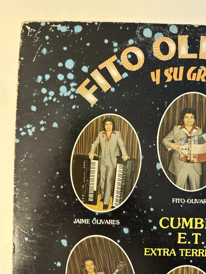 Fito Olivares y Su Grupo - Cumbia E.T (1 x LP, Vinyl, Vinilo, 1983, VG+) - Image 3 of 4