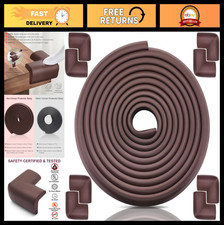 Baby Proofing Edge Corner Protector 20.5ft, Thick Foam Bumper Guard, 3M Tape, Sa