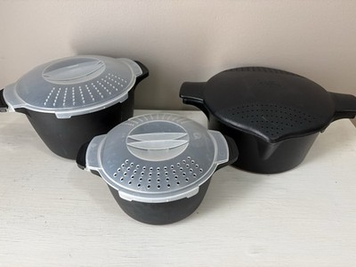 pampered chef micro cookers (lot Of 3)