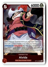 Alvida OP15-003 Rare Adventure on Kami's Island One Piece Near Mint