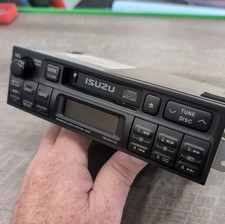 1999-01 Isuzu VehiCROSS 2001 Rodeo Premium CD Cassette Radio 8-97254-418-0