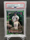 2024 Bowman Sapphire Roman Anthony Green /99 PSA 8