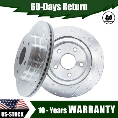 #ad Front Anti Rust High Performance Disc Brake Rotors for Dodge Durango Ram 1500 $83.07