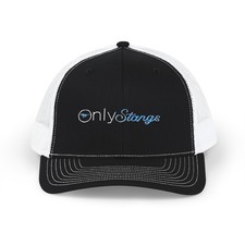 Only Stangs embroidered trucker cap  Snapback mesh hat