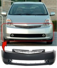 Fits Toyota Prius 2004-2009 Front Bumper Matte Black High Quality