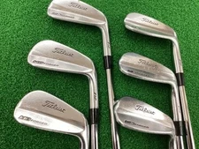 Titleist MB 712 Forged Iron Set 6pcs 5-Pw Stiff Flex Dynamic Gold S300 USA Spec