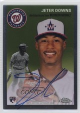 2023 Topps Chrome Platinum Anniversary Auto Jeter Downs #CPA-JD Auto w5b