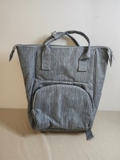 Enfamil Grey Wonder Baby Backpack Versatile Insulated Formula Cooler Diaper Bag