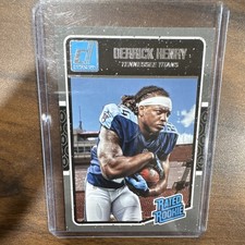 2016 Panini Donruss Rated Rookies Derrick Henry #365 Tennessee Titans Football