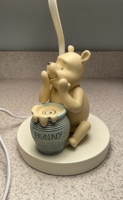 Winnie the Pooh Honey Pot Table Lamp Nursery Disney Bear 16  Light Pastels Works