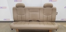 04 Chevy Silverado 1500 Extended Cab Seat Set Neutral Leather Rear Second Row