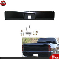 For 1999-06 2007 Silveradosierra 1500 Rear Bumper Roll Pan Wled License Black
