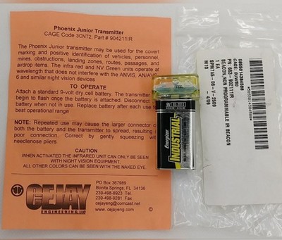 Cejay Phoenix JR IR Beacons For NVG Infrared Marking Beacon IFF Marker Devgru