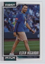 2026 Topps Series 1 2025 First Pitch Kevin Negandhi #FP-4 1n5