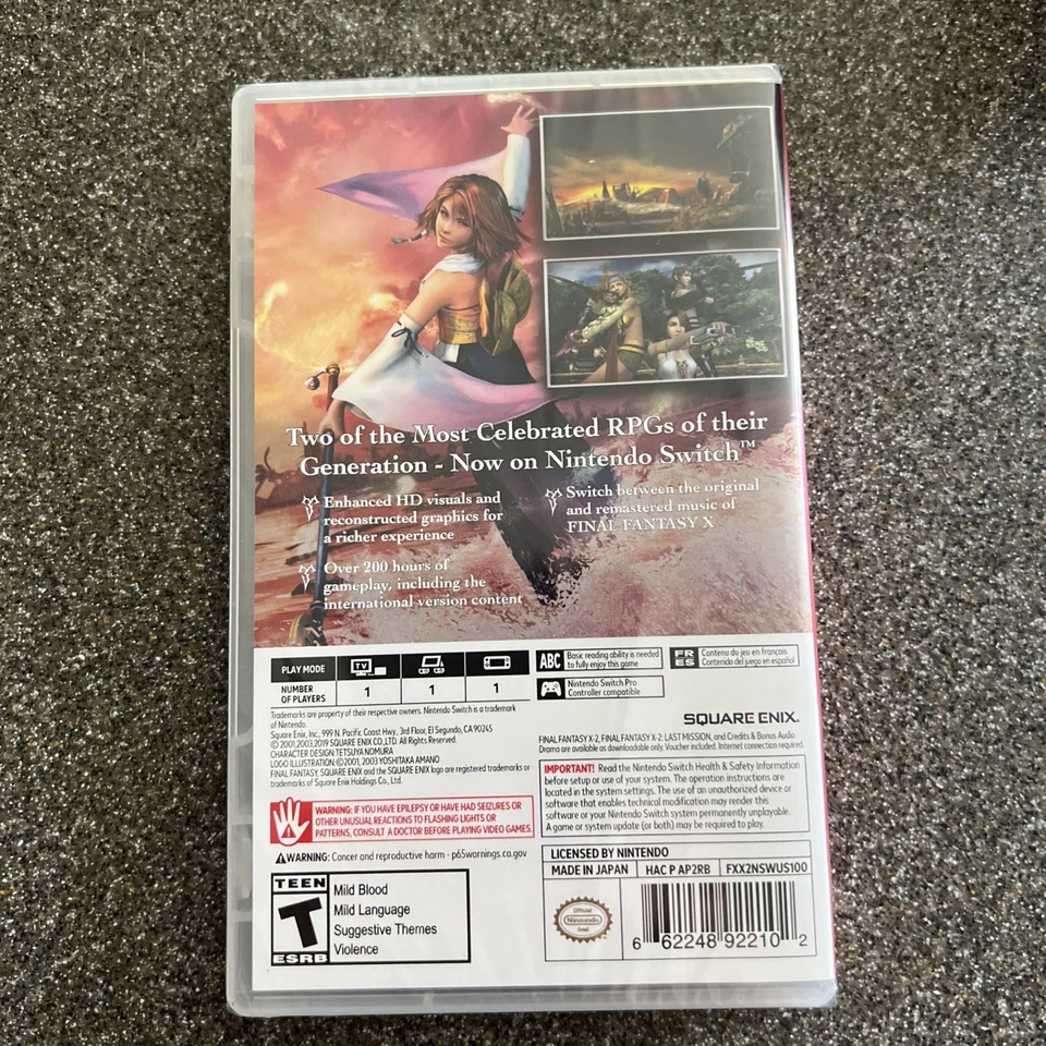 Final Fantasy X/X-2 HD Remaster - Nintendo Switch - Image 2 of 2