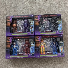 Five Nights at Freddy’s Endo Series 2 Freddy Bonnie Chica Mangle SET COMPLETO SIGILLATO