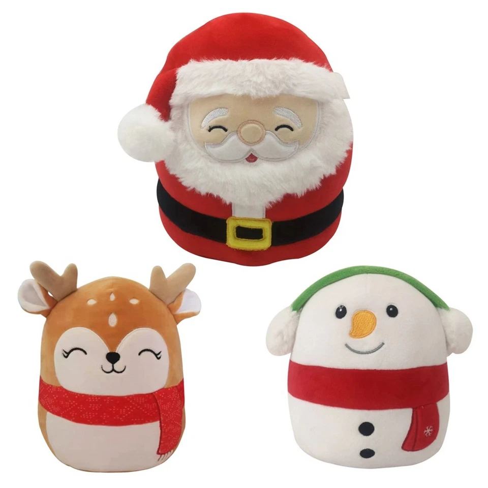 40CM Squishmallows Plüschtiere Kissen Weihnachten Puppe Spielzeug Xmas Geschenk - Bild 2 von 4