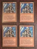 (4x) Retribution - MtG Homelands - Uncommon NM 1995 (c2)