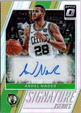 2017-18 Donruss Optic #1 Abdel Nader Signature Series